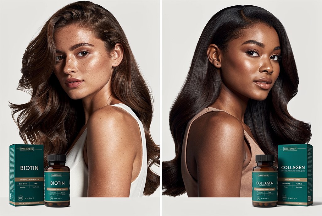 Biotin vs Collagen for Stronger Hair